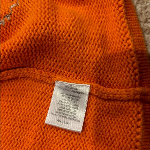 Girls’ 5/6 Halloween Knit Sweater with Candy Corn Leggings - Picture 4 of 7